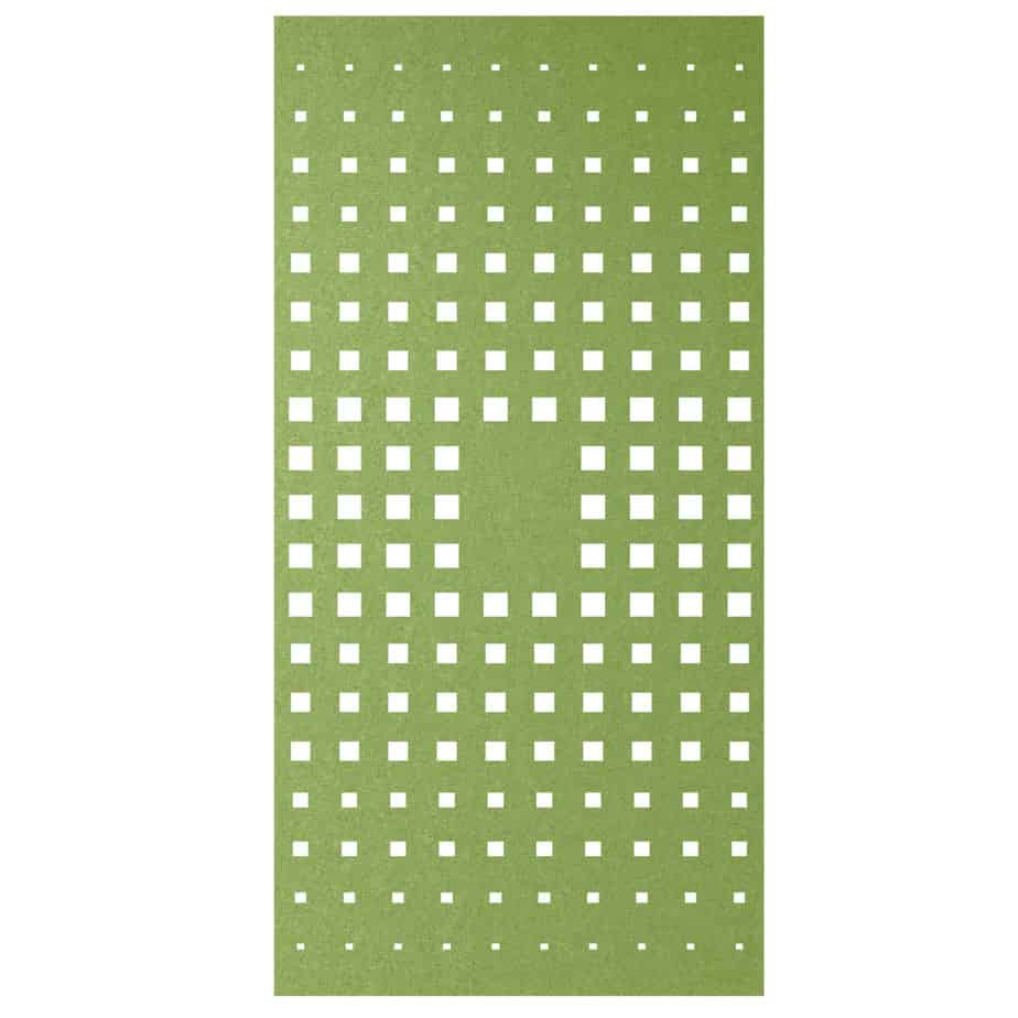 Hanging Room Divider - Crate in Lime