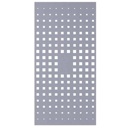 Hanging Room Divider - Crate in Silver