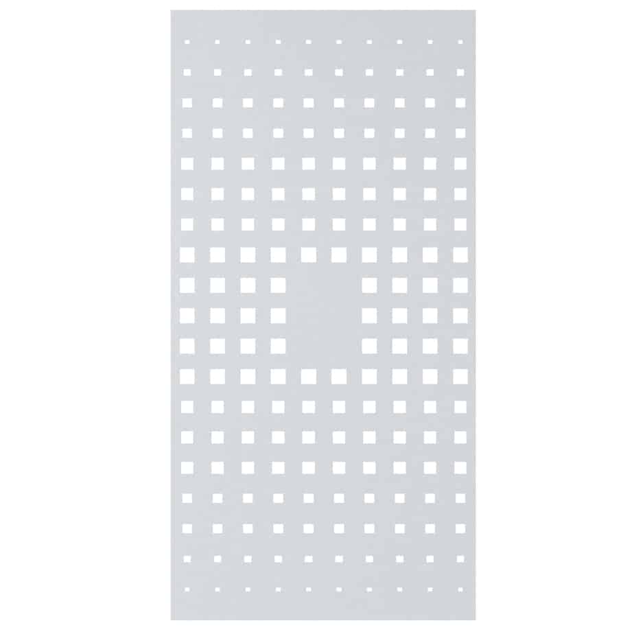 Hanging Room Divider - Crate in White
