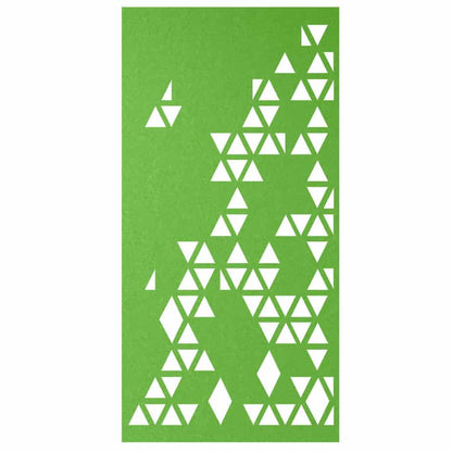 Hanging Room Divider - Delta in Green