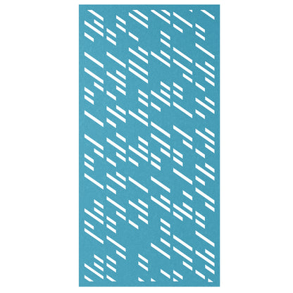 Hanging Room Divider - Dash in Lagoon