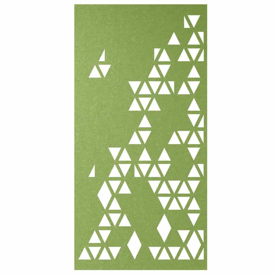 Hanging Room Divider – Waterfall in Lime