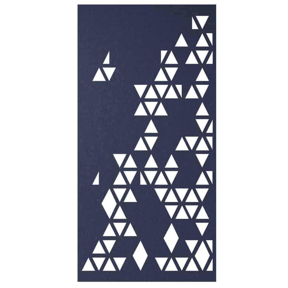 Hanging Room Divider – Waterfall in Navy