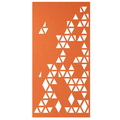 Hanging Room Divider – Waterfall in Orange