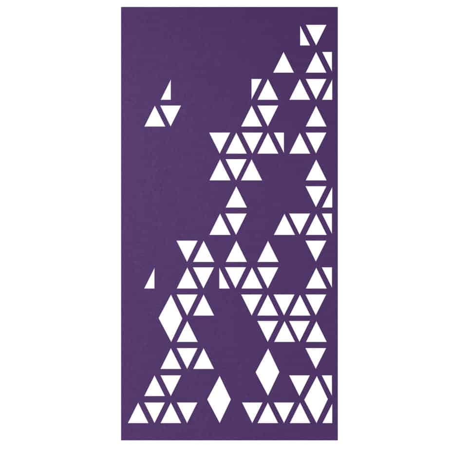 Hanging Room Divider - Delta in Purple