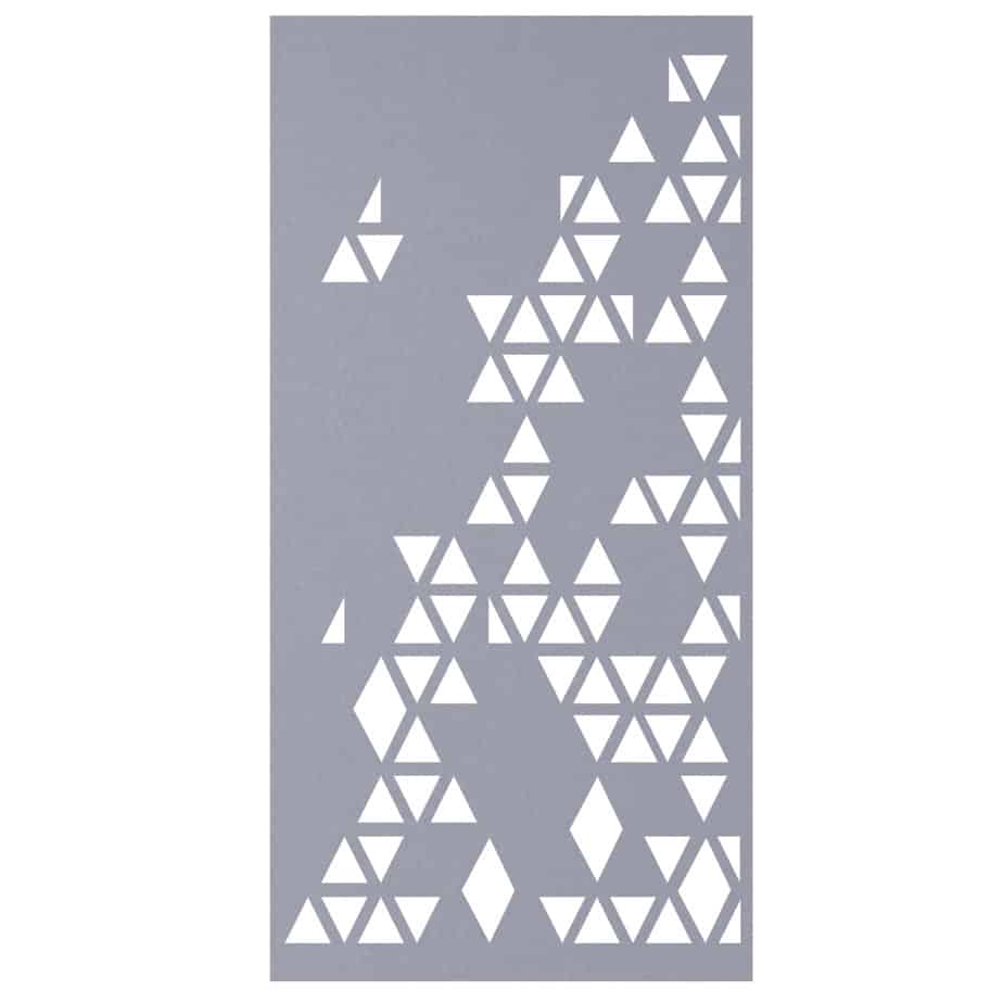 Hanging Room Divider – Waterfall in Silver