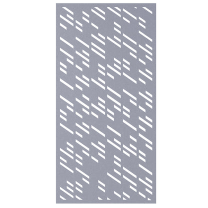 Hanging Room Divider - Dash in Silver