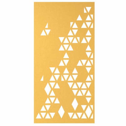 Hanging Room Divider – Waterfall in Yellow