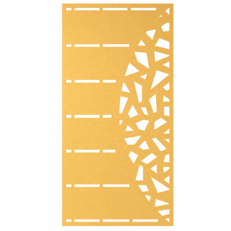 Hanging Room Divider - Mystic in Yellow