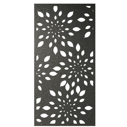 Hanging Room Divider - Petal in Charcoal