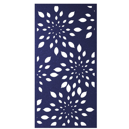 Hanging Room Divider - Petal in Cobalt