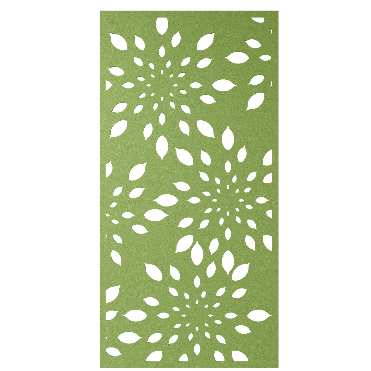 Hanging Room Divider - Petal in Lime