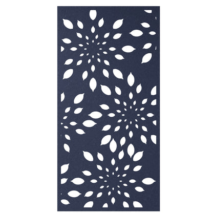 Hanging Room Divider - Petal in Navy