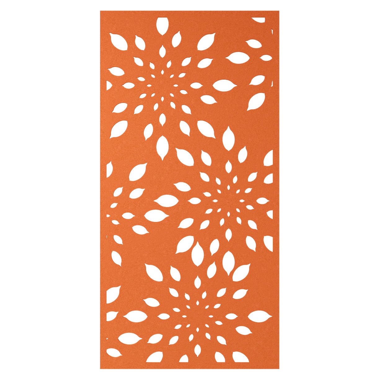 Hanging Room Divider - Petal in Orange