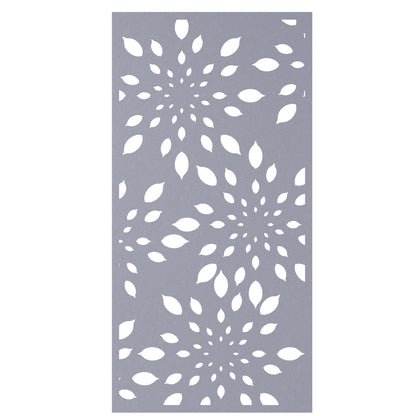 Hanging Room Divider - Petal in Silver