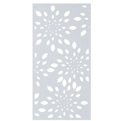 Hanging Room Divider - Petal in White
