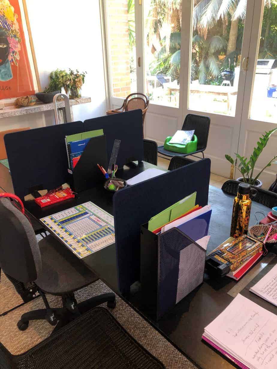 Free Standing Desk Divider - Screen ED®