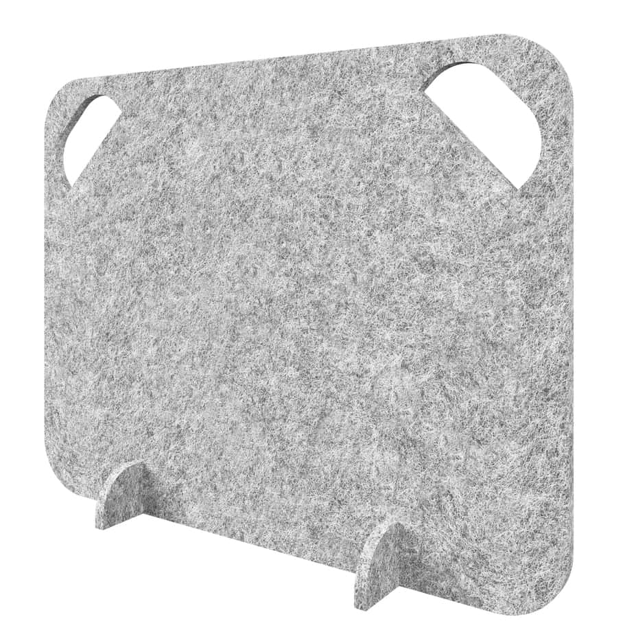 Portable Desk Divider Screen - Focus in Marble