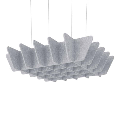 Acoustic Ceiling Baffles – Quad in Marble