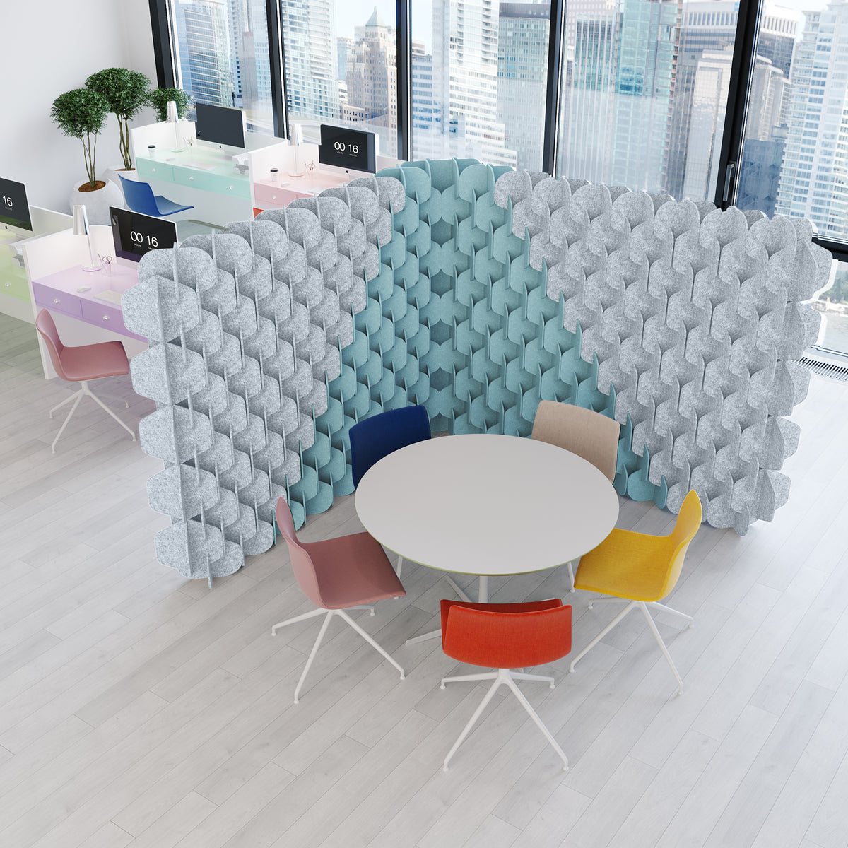 Konect Wall Dividers - V Model