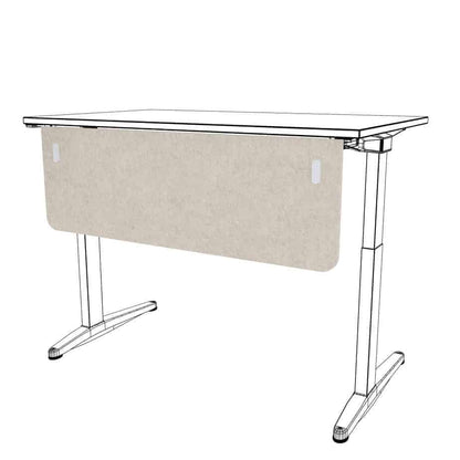 Desk Divider - Desk Modesty Screen