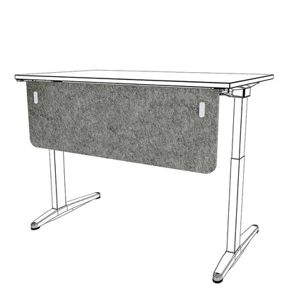 Desk Divider - Desk Modesty Screen