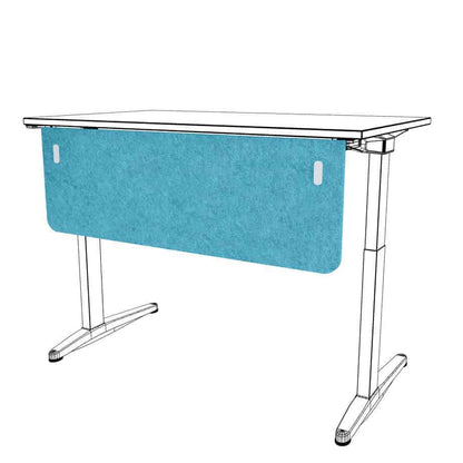 Desk Divider - Desk Modesty Screen