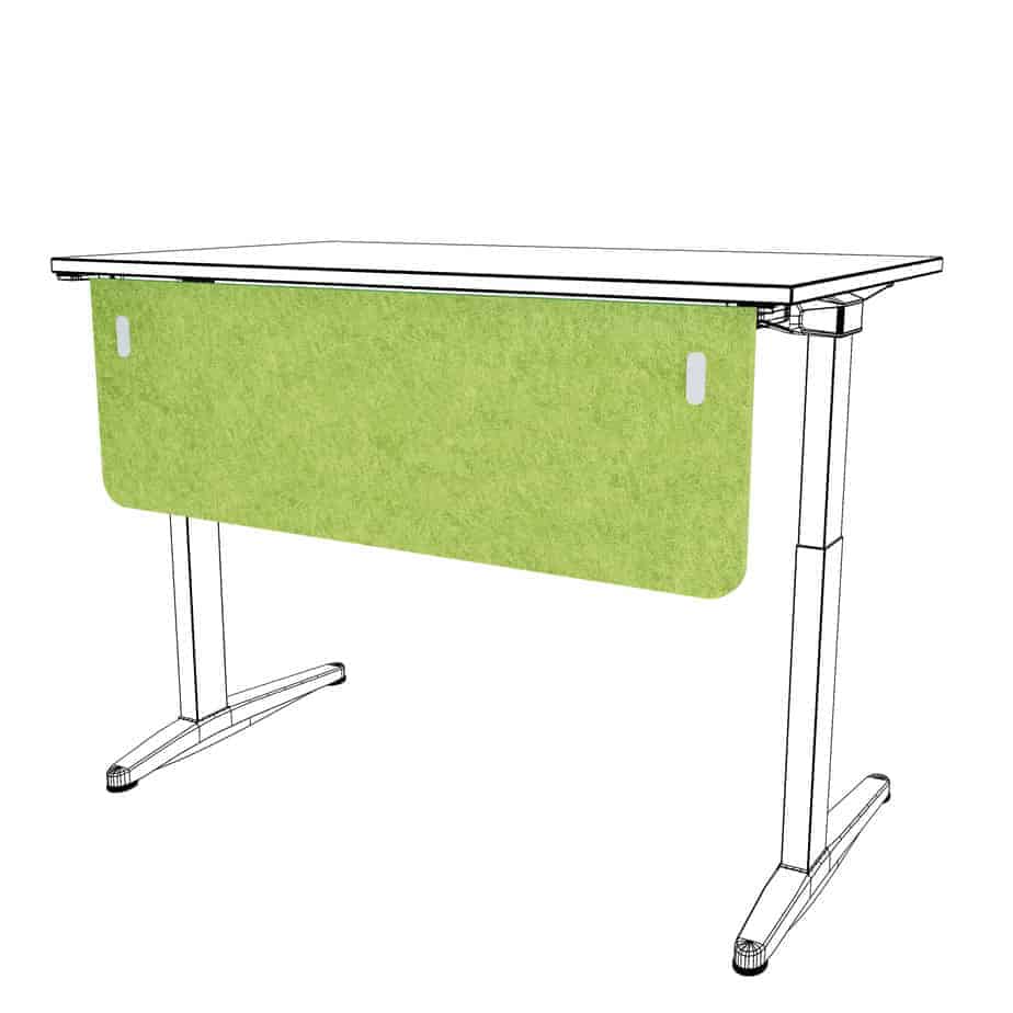 Desk Divider - Desk Modesty Screen