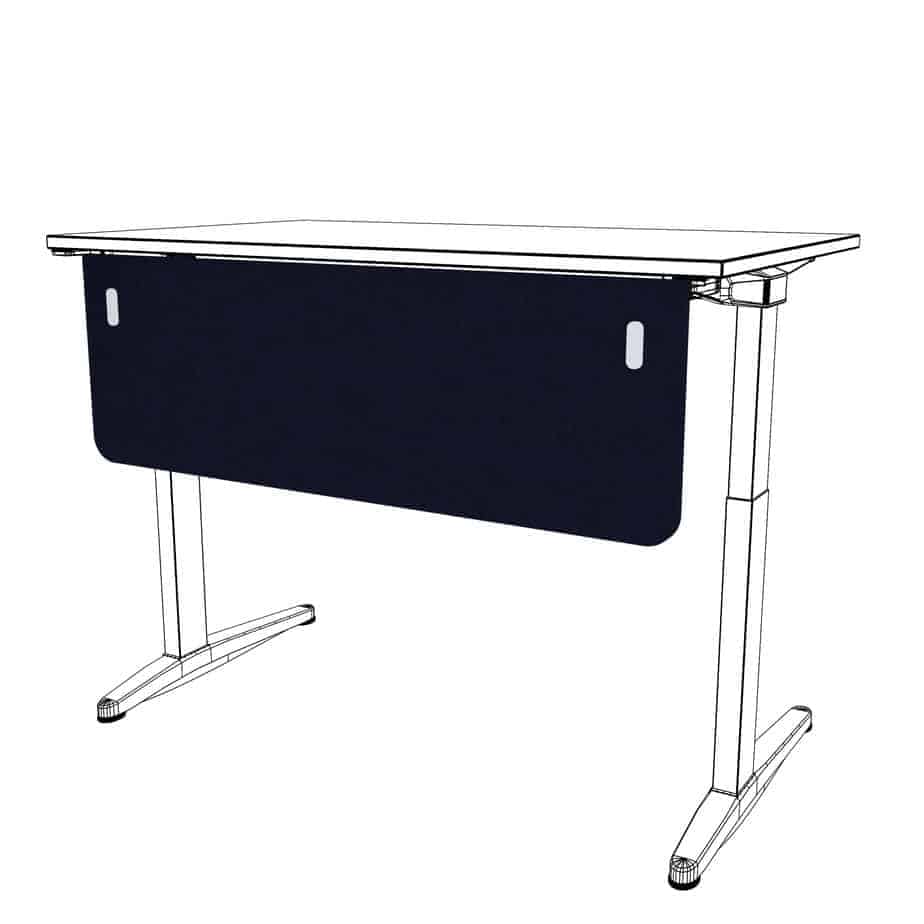 Desk Divider - Desk Modesty Screen