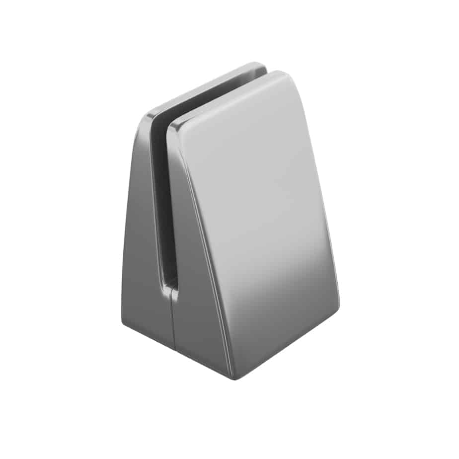Desk Divider Screen Brackets in Silver