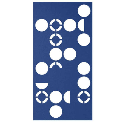 Hanging Room Divider - Orbit in Blue