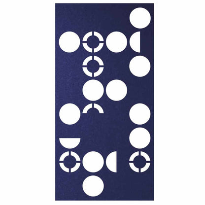 Hanging Room Divider - Orbit in Cobalt