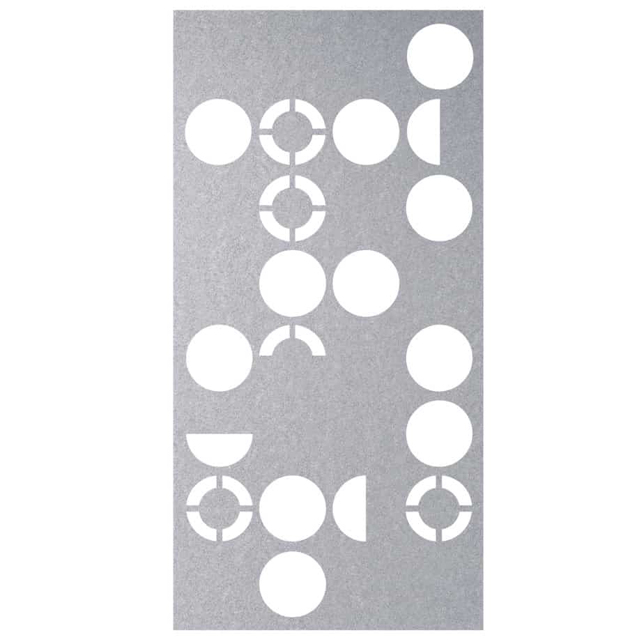 Hanging Room Divider - Orbit in Marble
