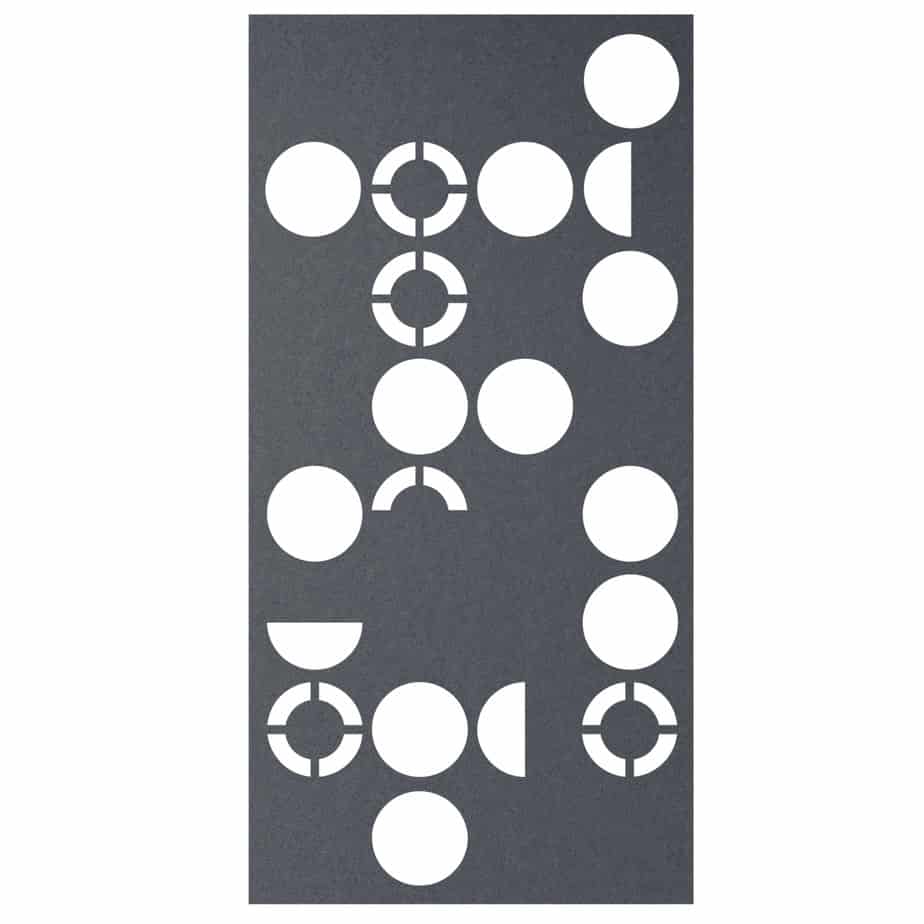 Hanging Room Divider - Orbit in Slate