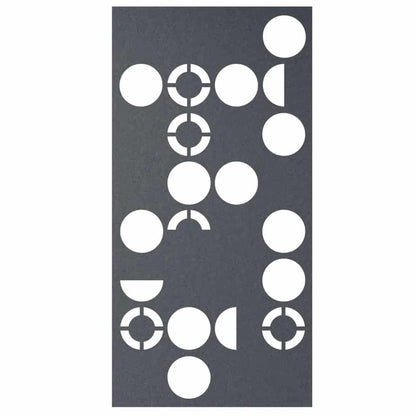 Hanging Room Divider - Orbit in Slate