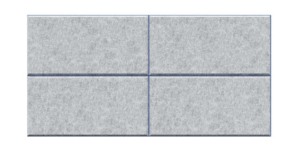 Wall Tiles - Outline in Blue