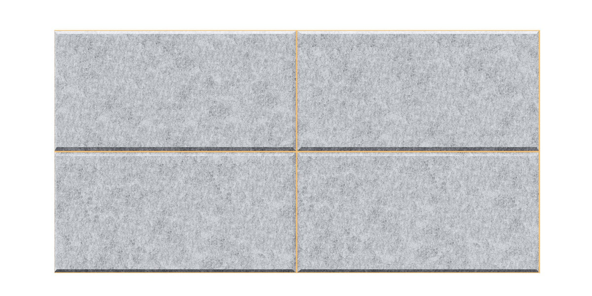 Wall Tiles - Outline in Yellow