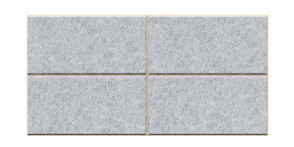 Wall Tiles - Outline in Yellow