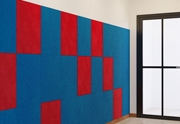 Wall Tiles| Acou-Stik (velcro ready) | Acoustic Pinboard Squares |