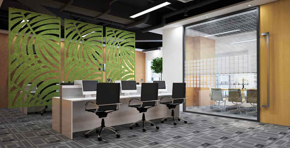 Hanging Room Divider - Botany