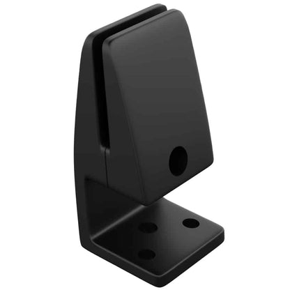 Desk Divider Screen Brackets in Black